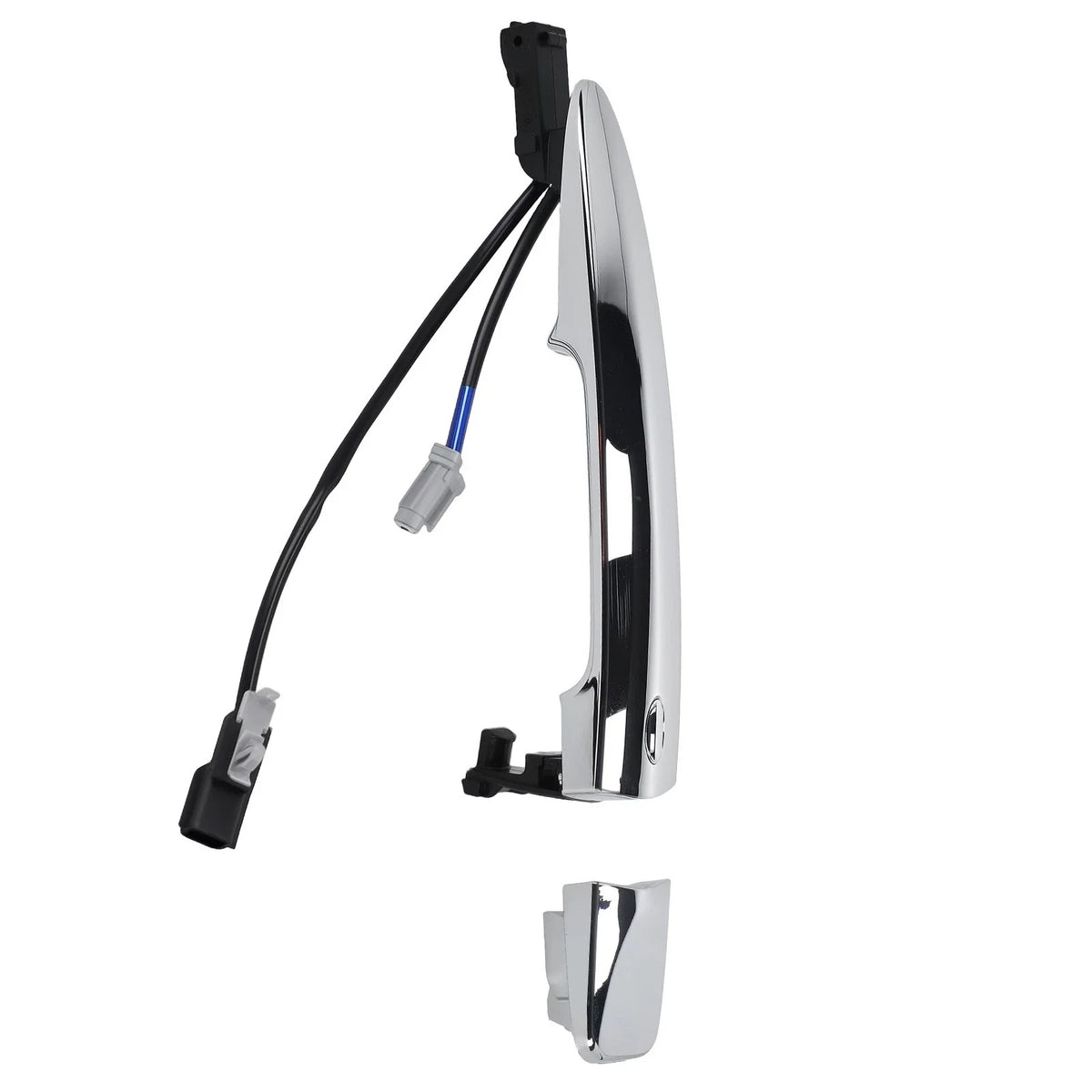 Front Right Exterior Door Handle for Nissan Maxima (2009–2014) Silver