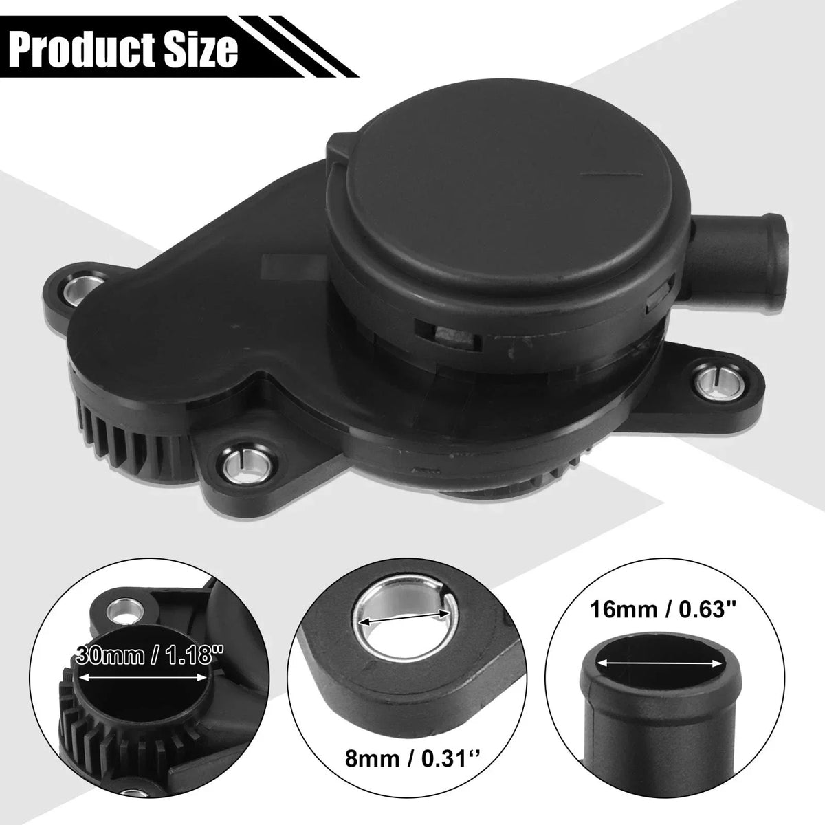 Crankcase Vent Valve (2 x PVC) for Sprinter 2007-2008 Mercedes Benz