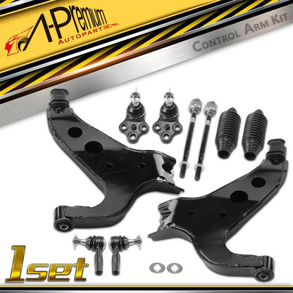 10x Control Arm, Tie Rod End & Ball Joint for Nissan Pathfinder (1996–2004)
