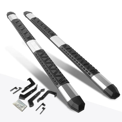 5" Aluminum Side Step Nerf Bars for Dodge Ram Quad Cab (2002–2009)