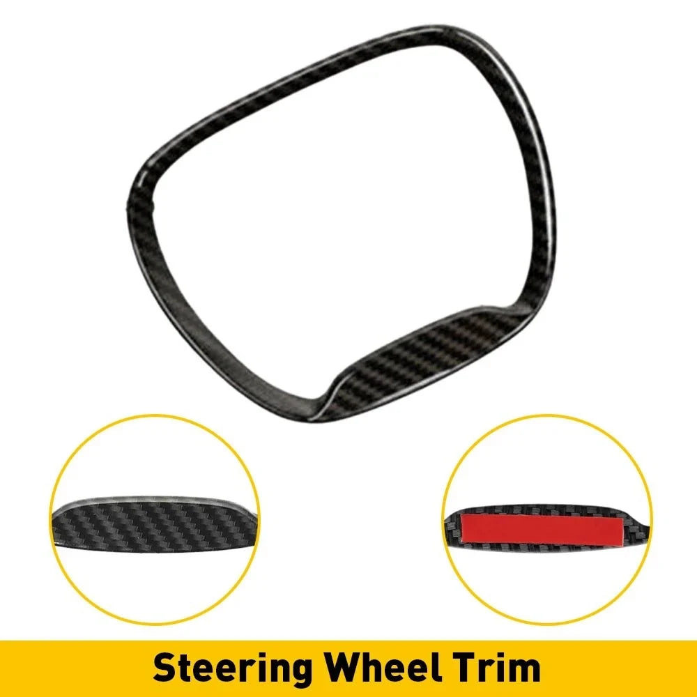 Steering Wheel Trim Cover for Dodge Challenger Charger Durango (2015–2023)