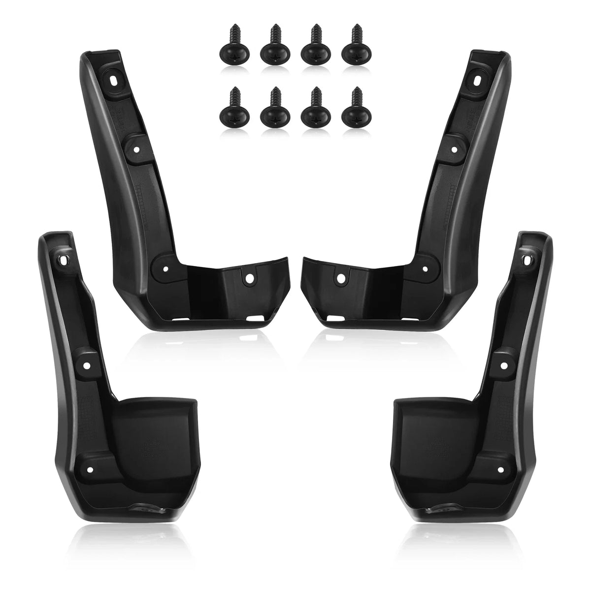 Front and Rear Mud Flaps for 2016–2019 Honda Civic Sedan (1.5L)