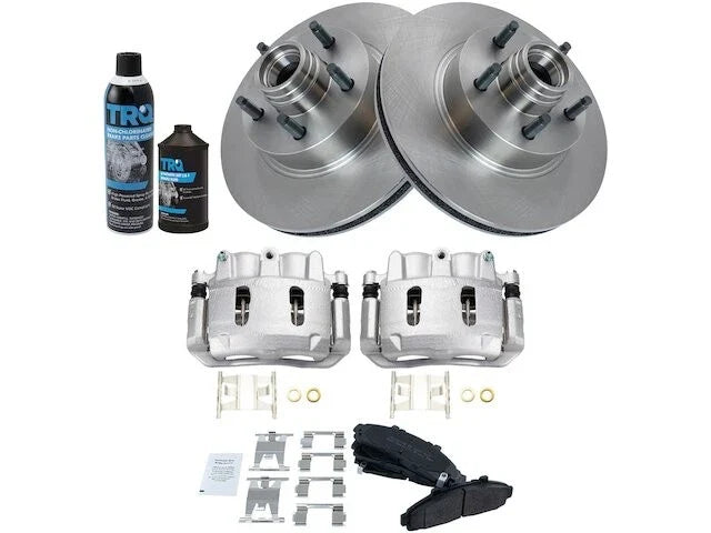 Front Brake Pad Rotor Caliper Set for Mazda B2500 (1999) PS333FX