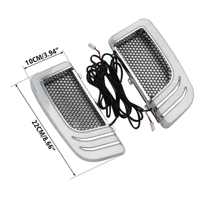 LED Fairing Lower Grill Turn Signal Running Light for Harley Electra Glide (2014–2023)