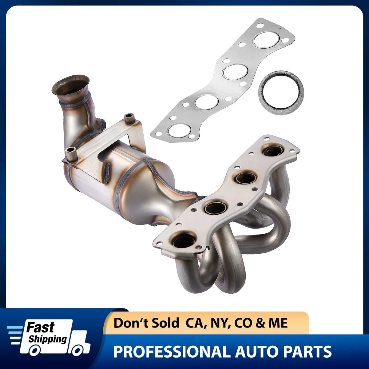 Catalytic Converter for Mini Cooper (2007–2015) 1.6L Naturally Aspirated