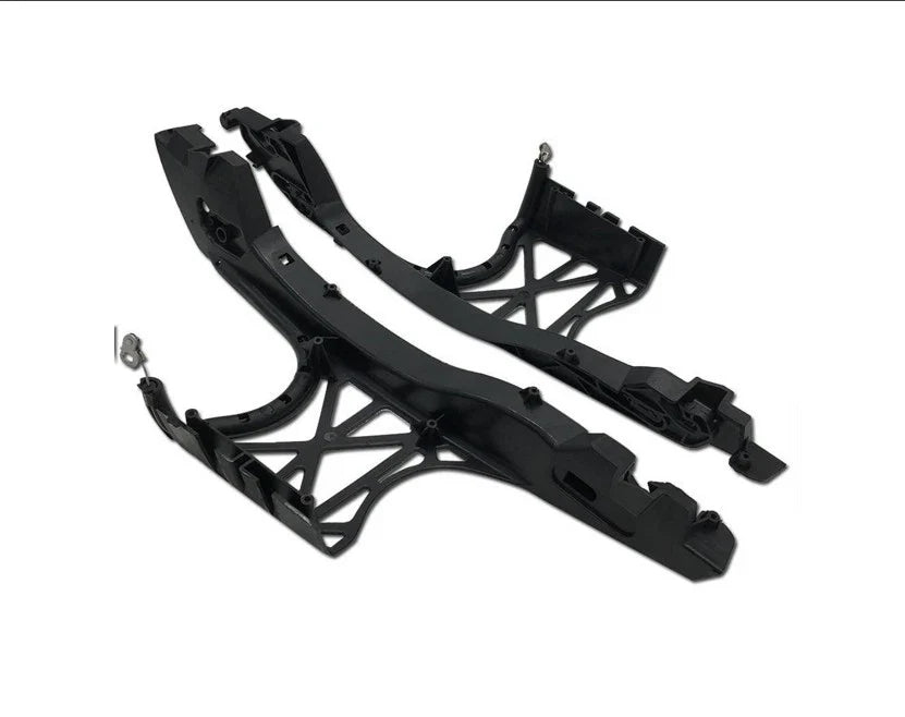 One Touch Saddlebag Latch Lids Hardware Covers for Harley Touring (2014–2018)