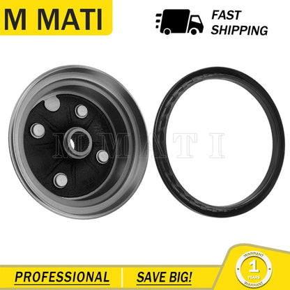 Brake Drum Hub with Dust Seal for 1992-1998 Yamaha Timberwolf 250