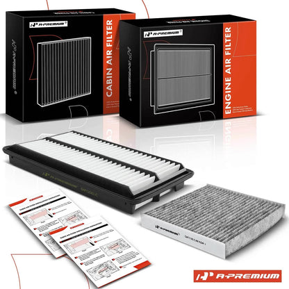 Engine & Activated Carbon Cabin Air Filter for Honda Odyssey Acura TLX (2018–2023)