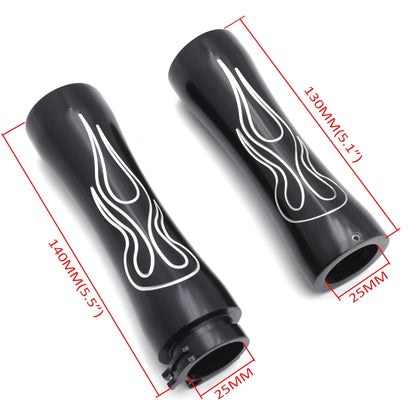 1" Hand Grip for Harley Sport Tour Glide FXRT, Kawasaki VN800 (1995–2006)