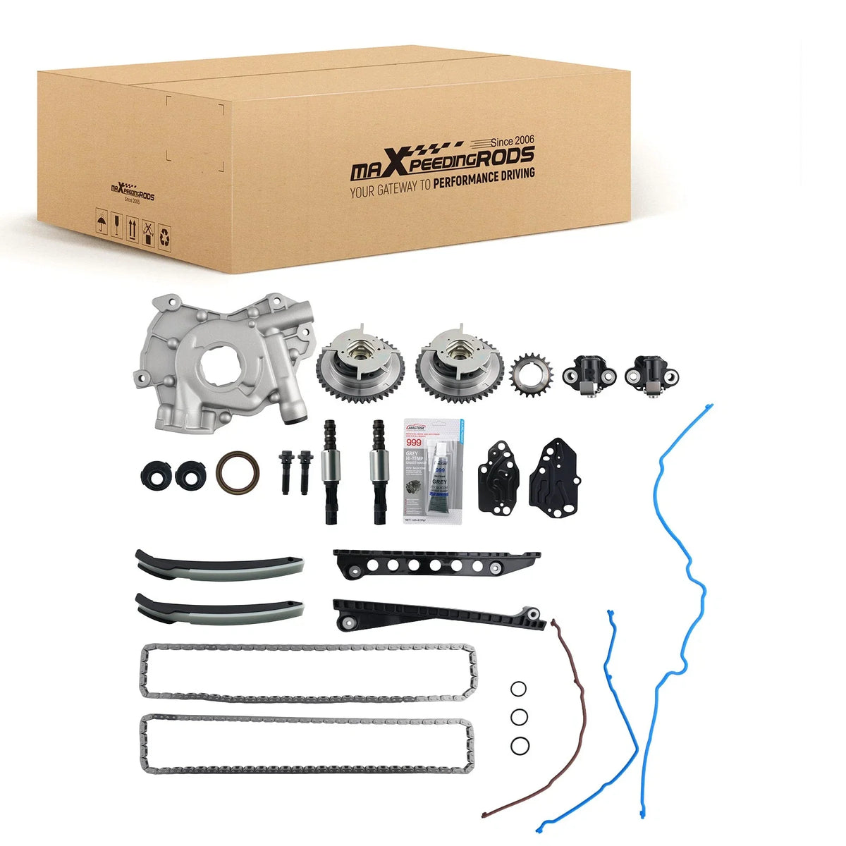 Engine Timing Chain Kit for Ford F-150 XL XLT 5.4L (2004–2010) TK4173VVT
