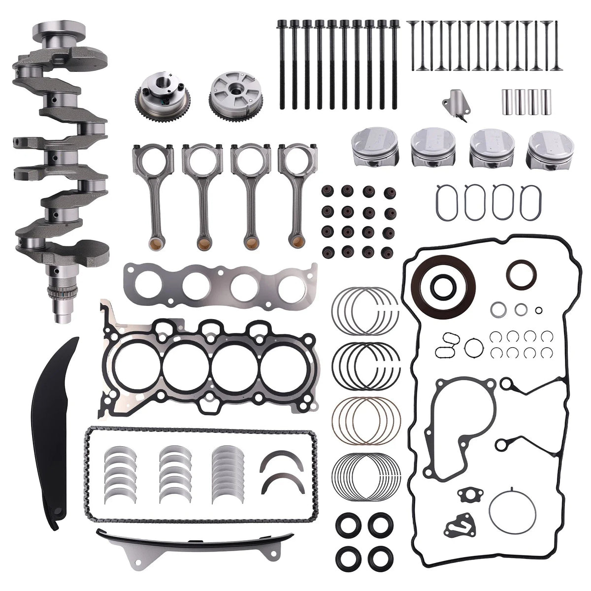 Engine Overhaul Kit with Crankshaft for Hyundai Kona Veloster (2021)