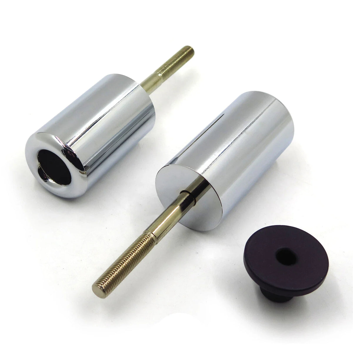 Chrome Crash Protectors Frame Sliders for Kawasaki Ninja ZX-6R 2005-2006