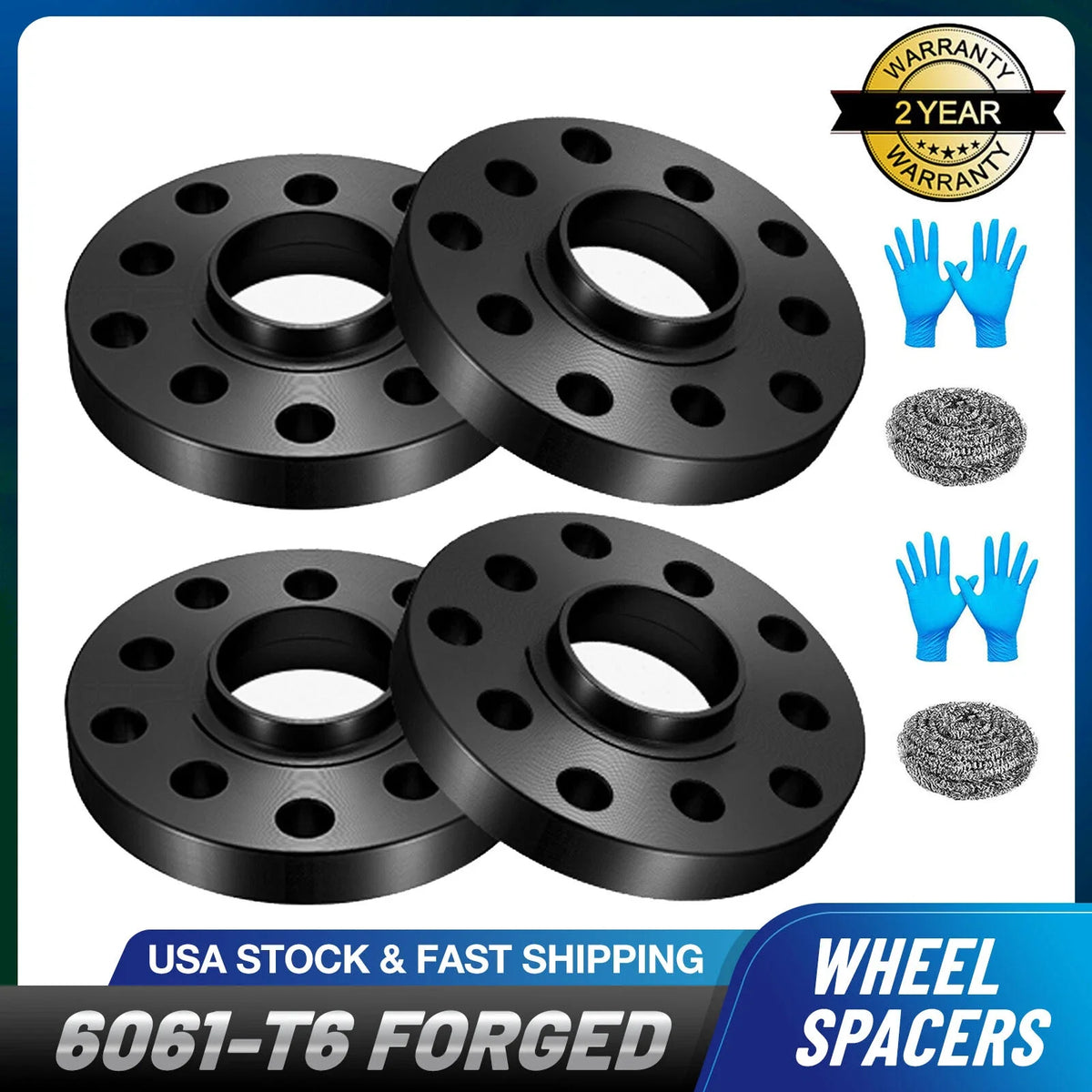 Set of 4 Hubcentric Wheel Spacers for Audi RS Q3 (2021–2023)