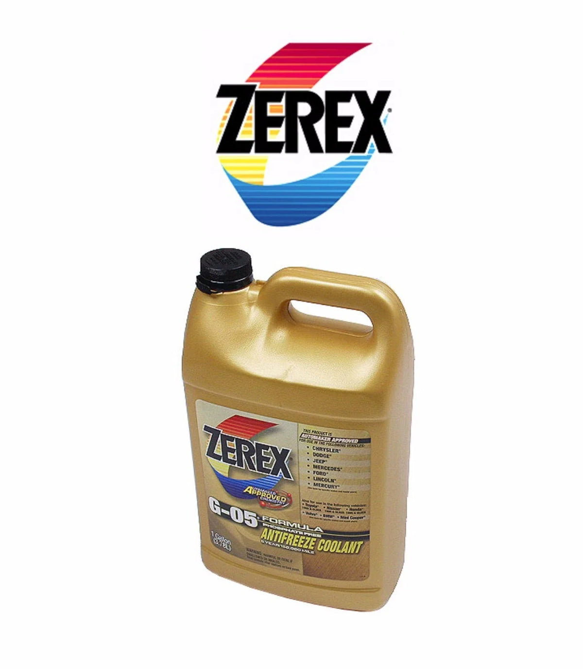 1 Gallon Engine Coolant Antifreeze G-05 Yellow Concentrate for