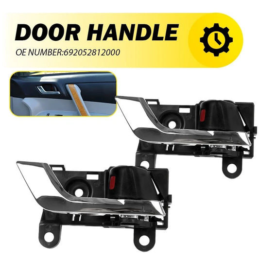 Pair Interior Door Handles for Toyota Highlander (2008–2013)