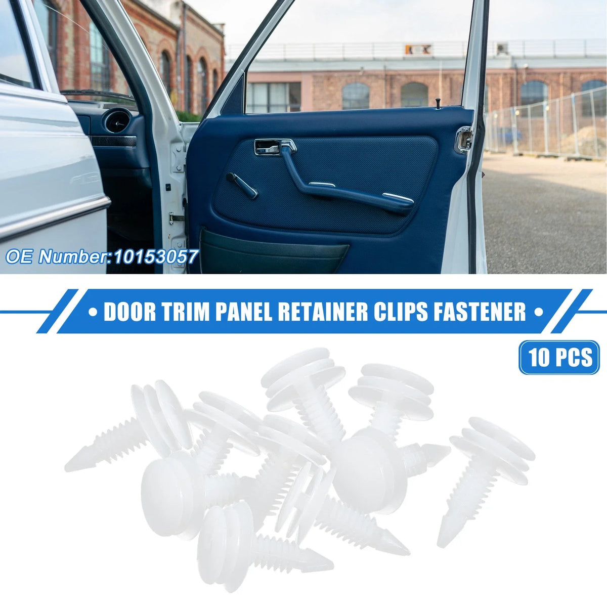 10Pcs Door Trim Panel Retainer Clip Fastener for Buick 