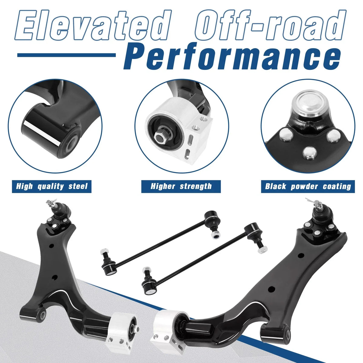 Front Lower Control Arm Sway Bar Kit for 2010-2017 Equinox Terrain