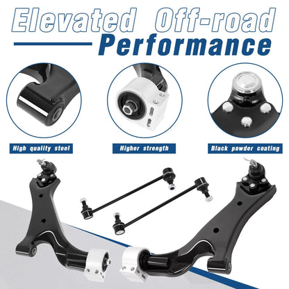 Front Lower Control Arm Sway Bar Kit for 2010-2017 Equinox Terrain