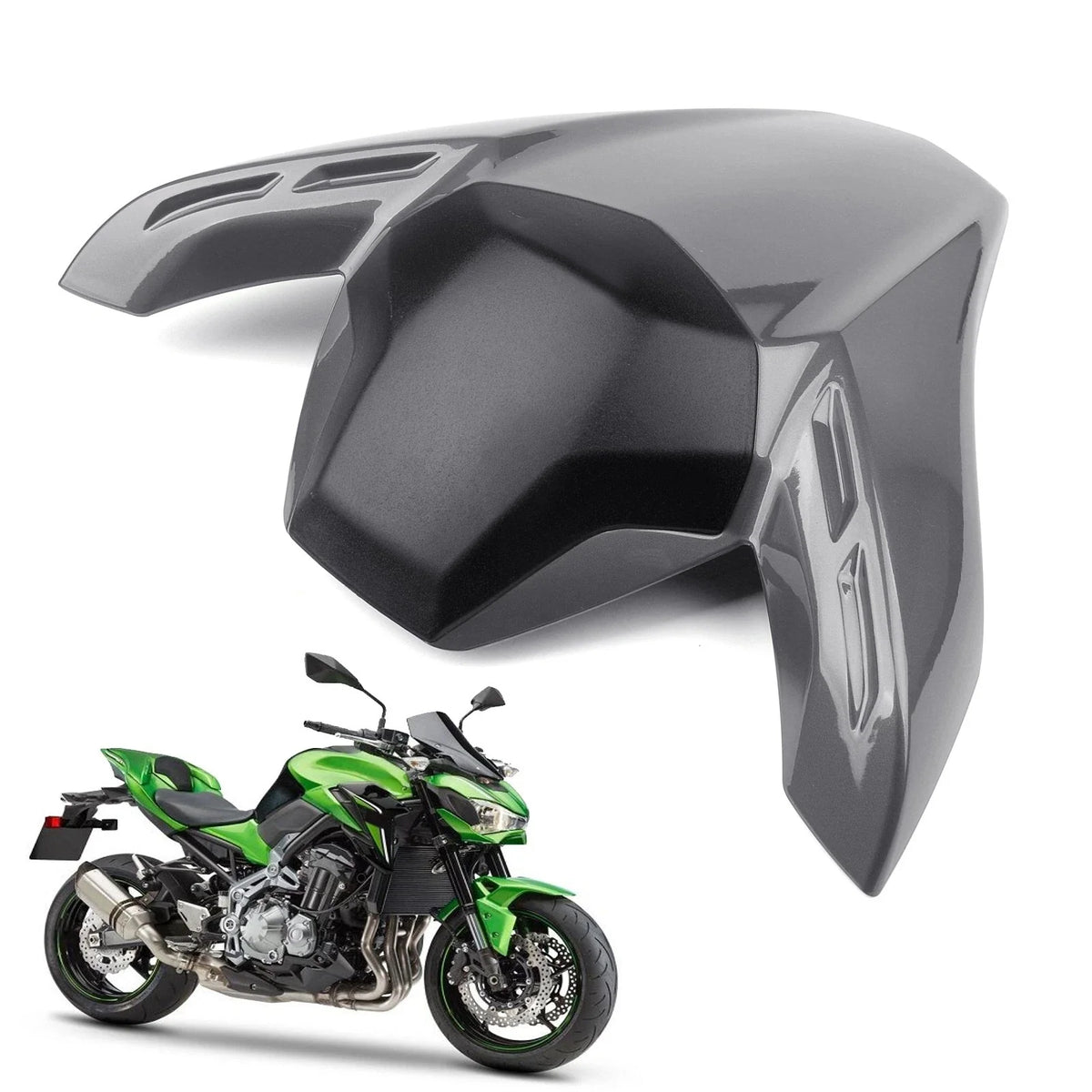 ABS Rear Seat Fairing Cover for Kawasaki Z900 Z ABS (2017–2024) Gray