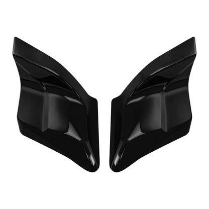 Black Stretched Side Covers Panel for Harley Street Glide 2014-2024