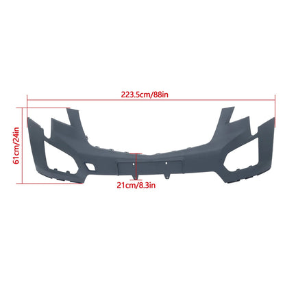 Front Upper Bumper Cover for Cadillac XT5 (2017–2019) W/o Sensor Holes