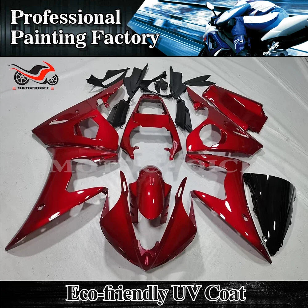 Fairing Bodywork Kit for Yamaha YZF-R6 (2005) - Glossy Red ABS