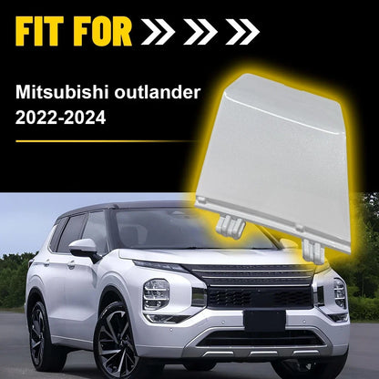 Front Bumper Tow Hook Cover - Pearl White for Mitsubishi Outlander 2022-2024