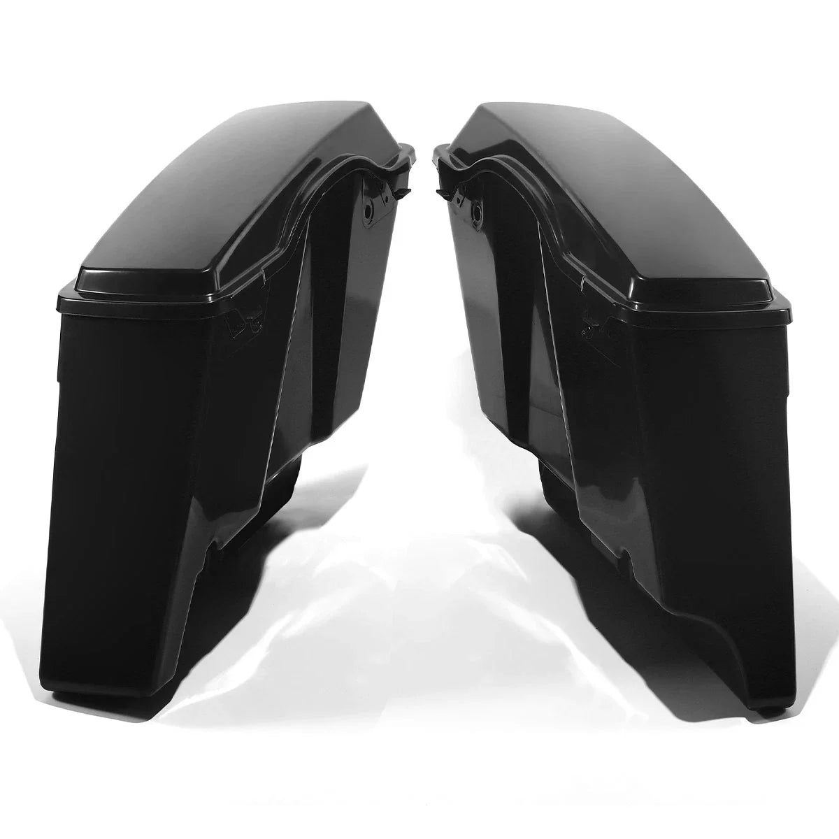 Extended Hard Saddlebags 2 Into 1 for Harley Touring (1993–2013)