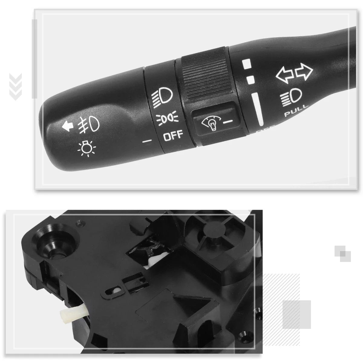 Combination Switch for Turn Signal, Hazard Light & Fog Lamp Jeep Liberty 02-07