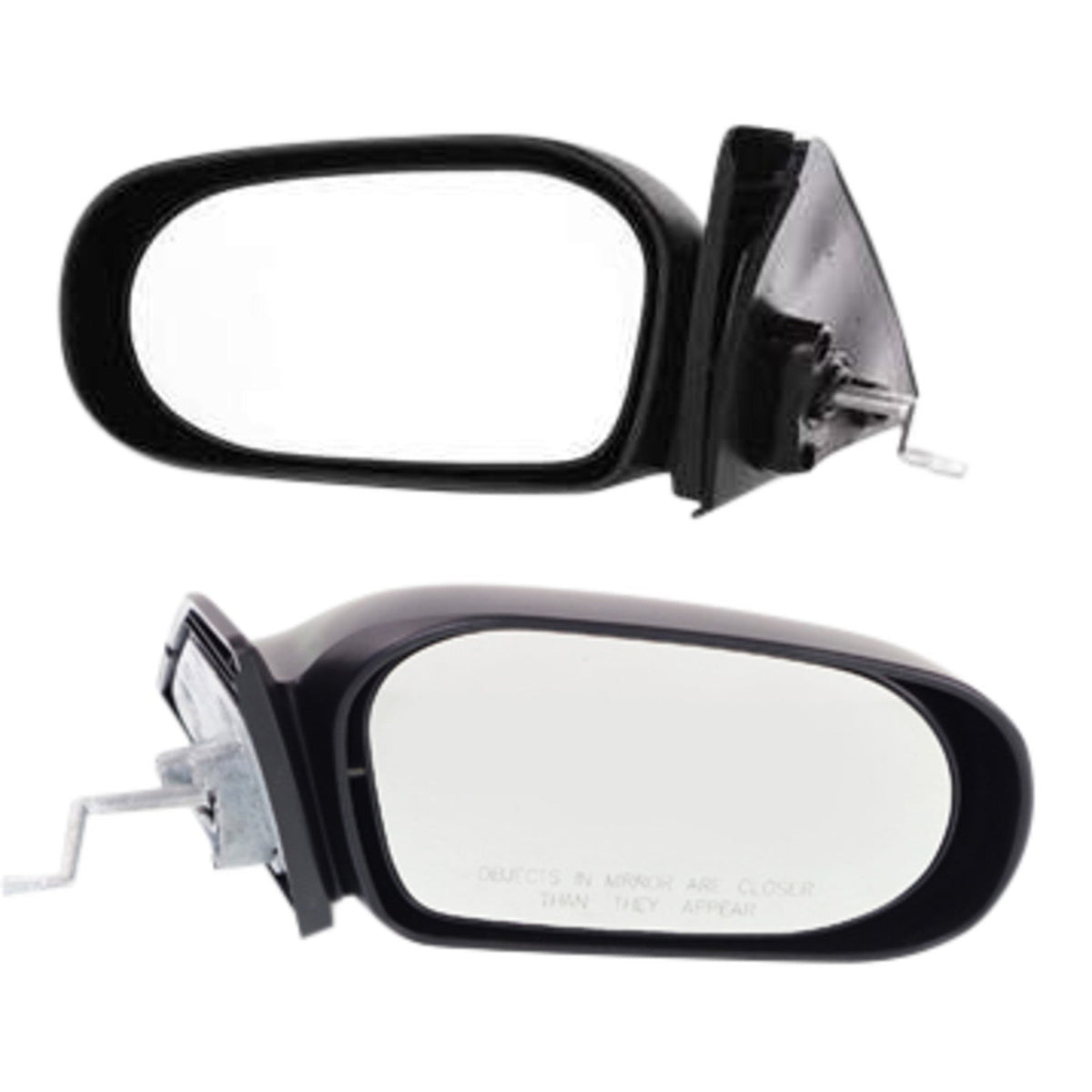 Manual Remote Mirror Set for Toyota Tercel (1991–1994) Textured Black