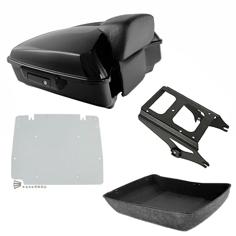 Trunk Pad Mount Rack Base Plate for Harley Touring 2009-2013