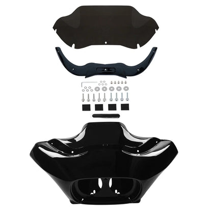 Inner & Outer Fairings Set with Windshield & Trim for Road Glide 1998-2013