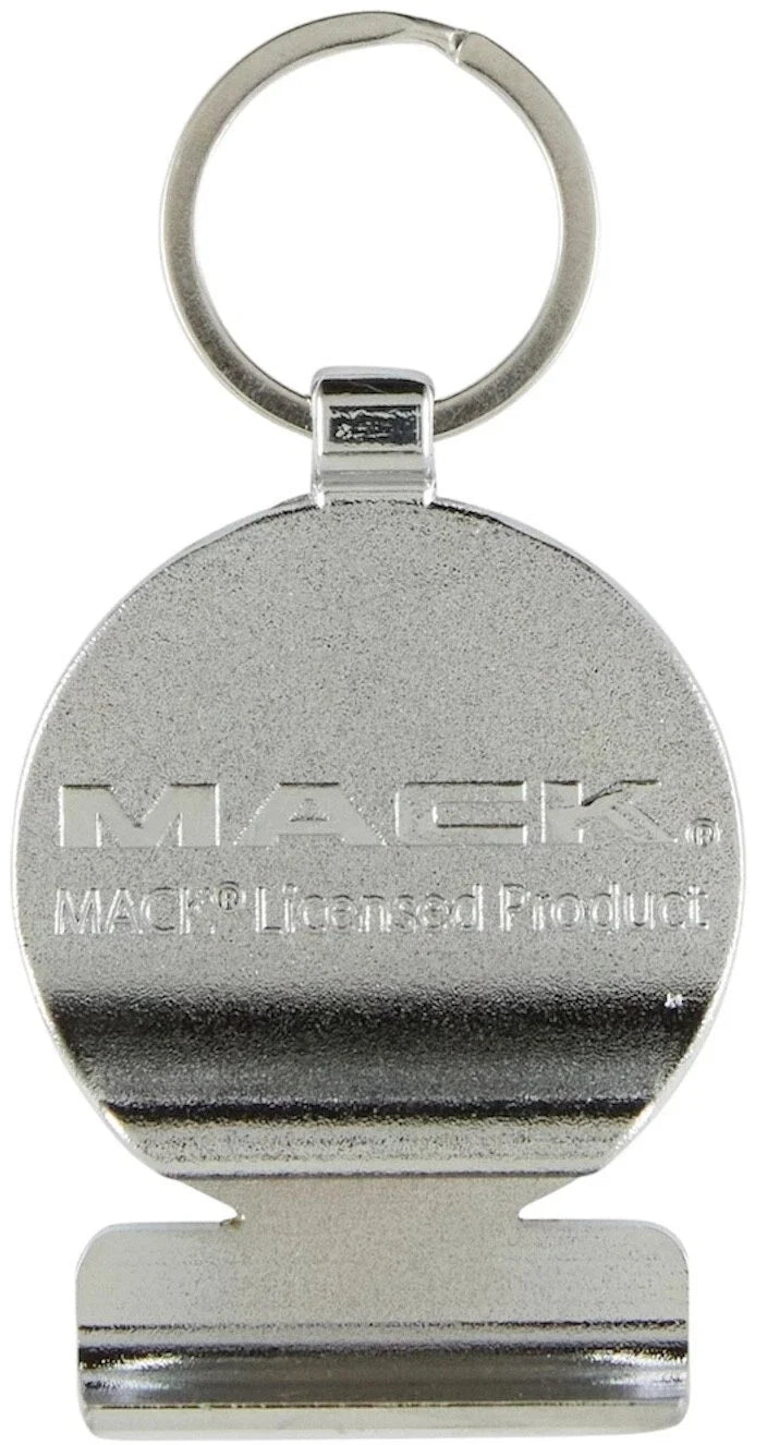 Mack Trucks Circle Tag Metal Keychain