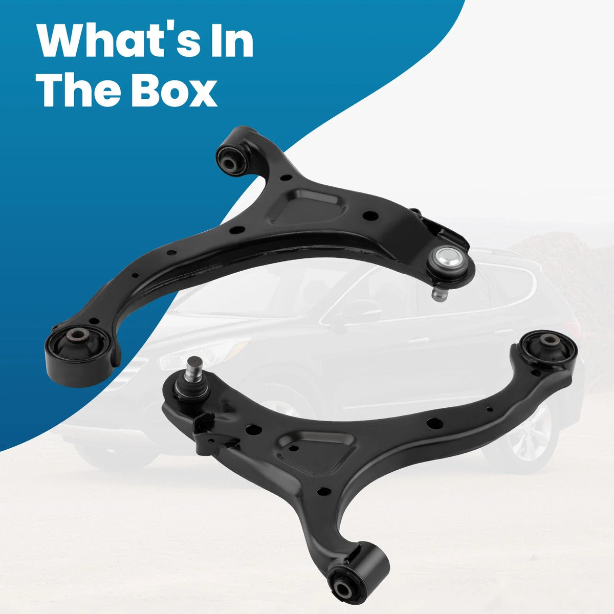 Front Lower Control Arms for 2011-2012 Kia Sorento & Hyundai Santa Fe