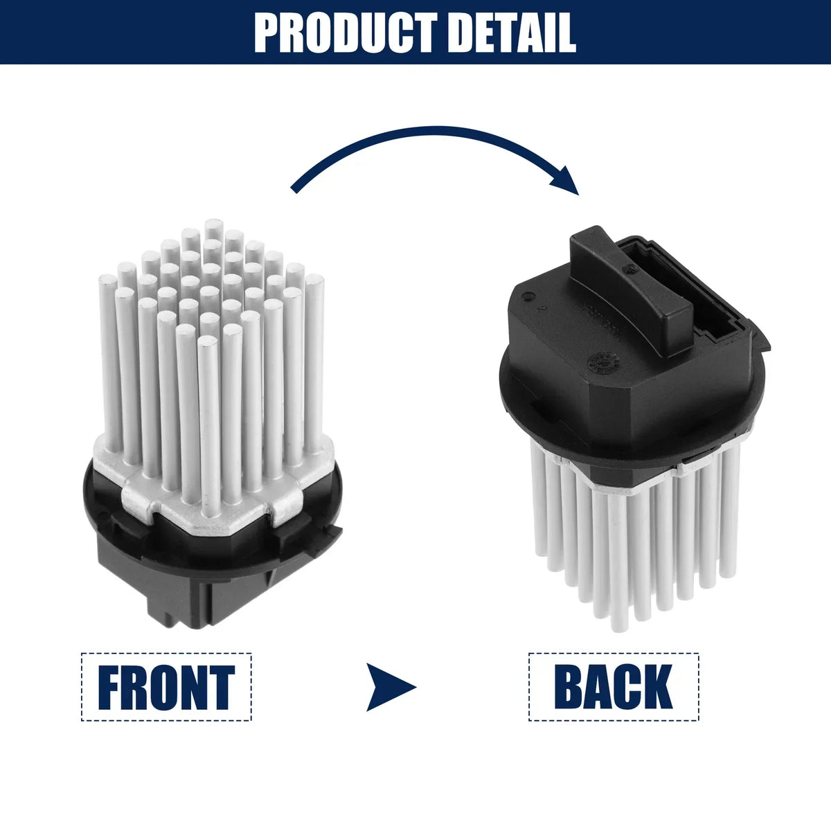 HVAC Blower Motor Resistor for Mercedes-Benz E-Class, C-Class 2001-2007
