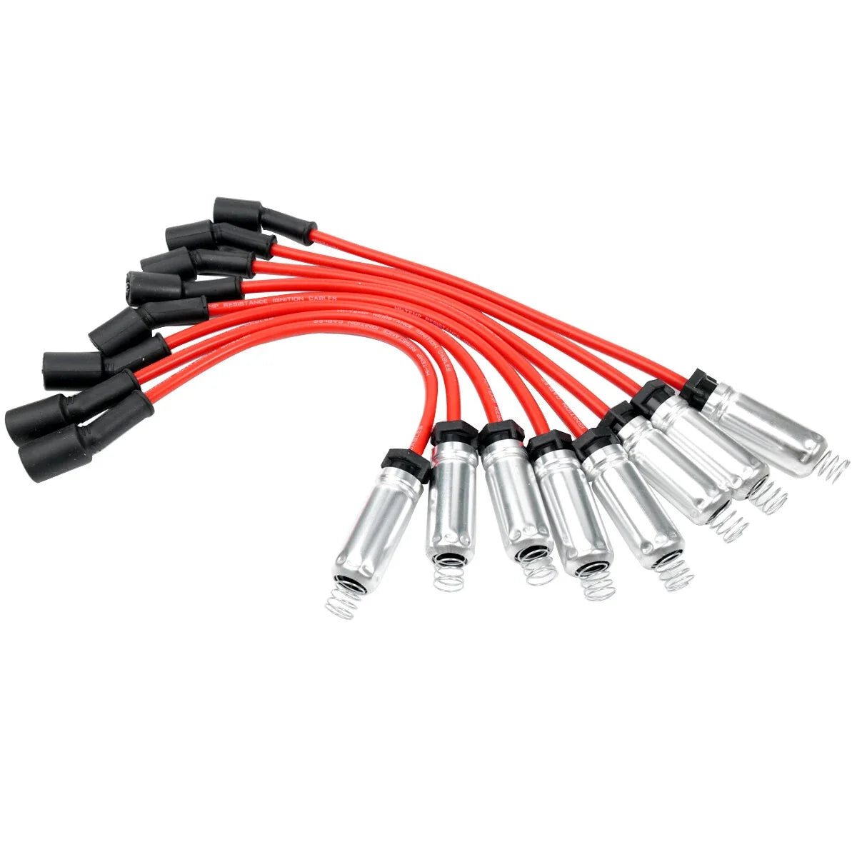 8 Piece Spark Plug Wire Set for GMC Chevy Vortec 4.8L 5.3L 6.0L 1999-2006