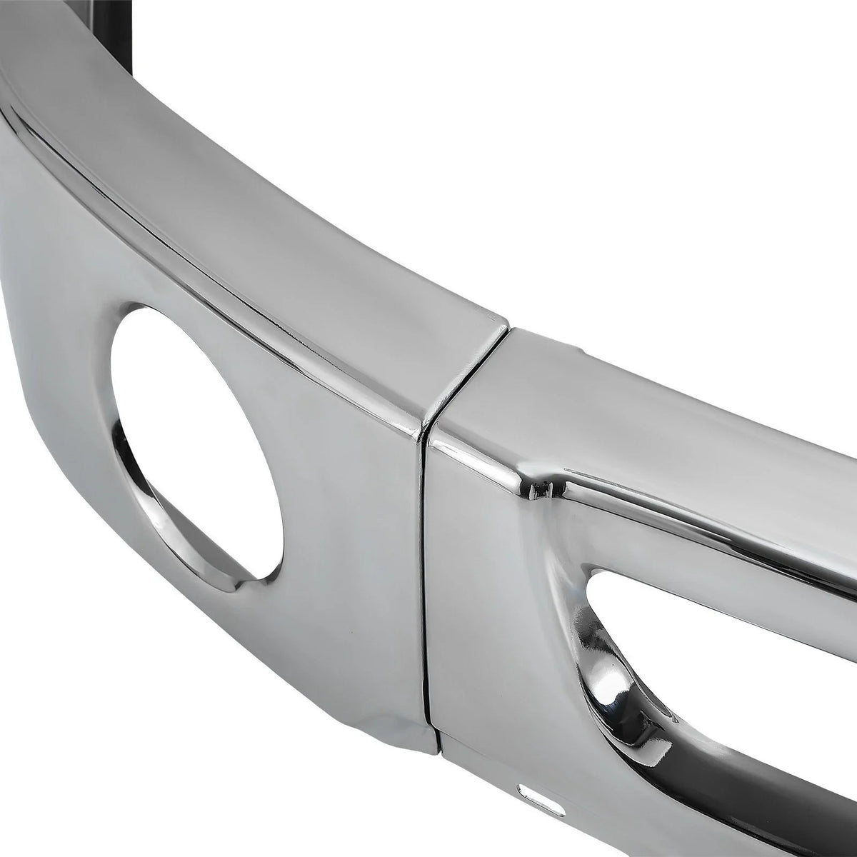 Steel Chrome Front Bumper for Ford F-150 (2006–2008) with Fog Light Holes