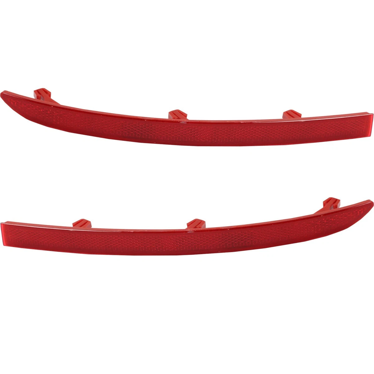 Set of 2 Rear Bumper Face Bar Reflectors for VW