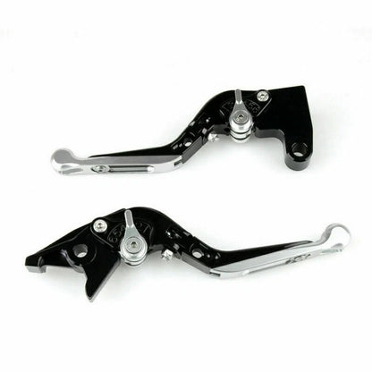 Adjustable Folding Brake Clutch Levers for Suzuki B-King (2008–2011) Silver