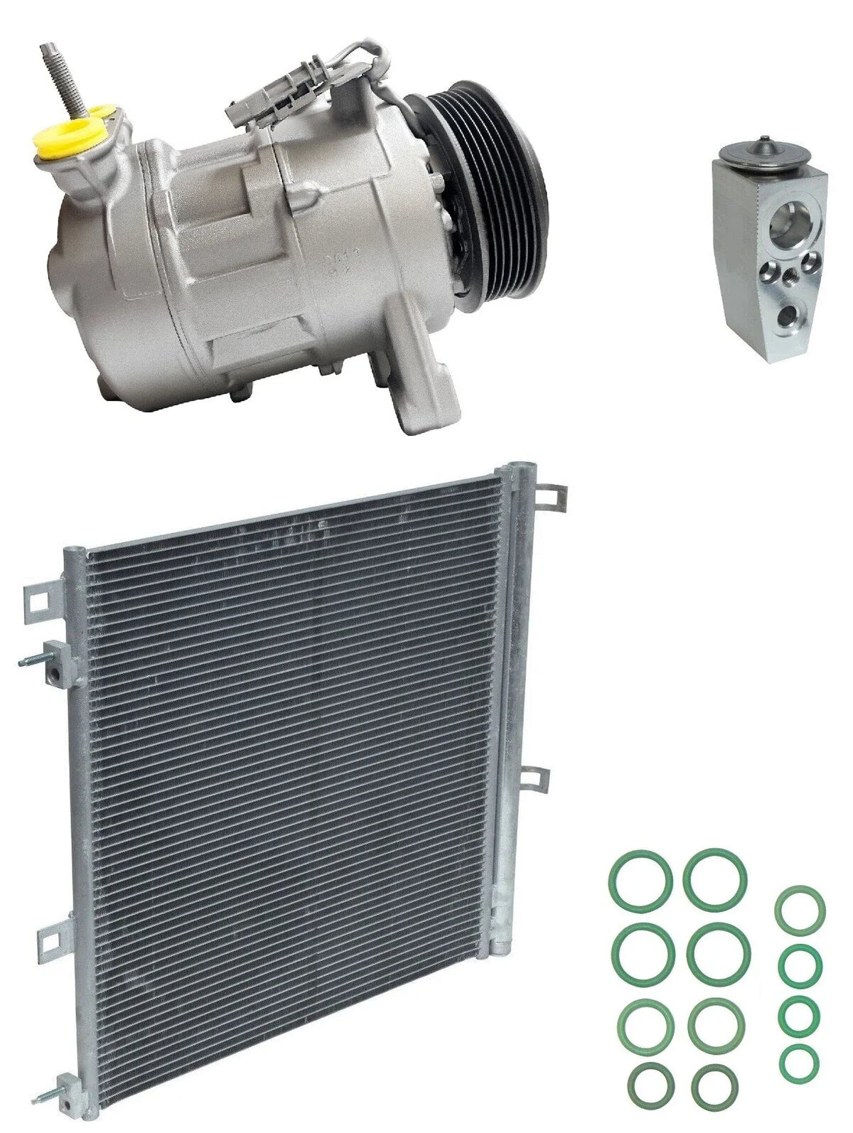 AC Compressor Kit With Condenser for Cadillac XT5 3.6L (2018–2019)
