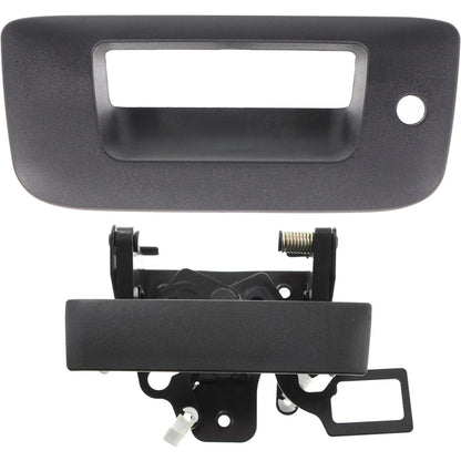 Tailgate Handle & Bezel Kit for Silverado Sierra (2014–2019) - Textured Black