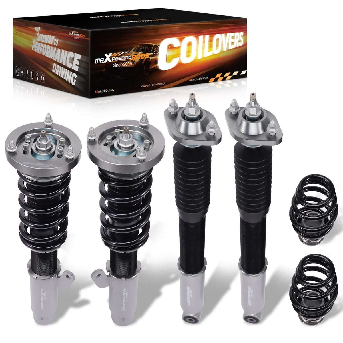 Coilover Struts Kit for RWD BMW E46 323 325 328 320 (1999–2005)