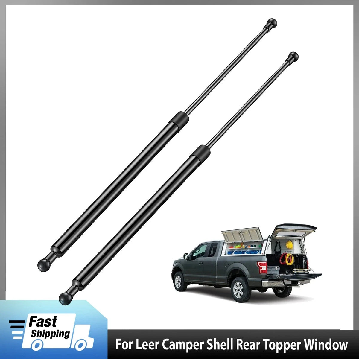 Gas Struts for Leer Camper Shell 28 Inch (2019–2019)