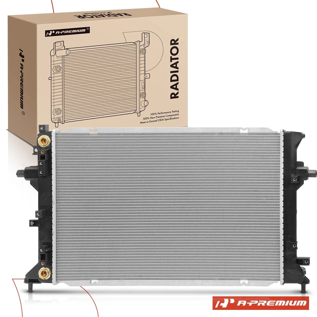 Radiator with Trans Oil Cooler for Hyundai Kona Electric (2019–2023)