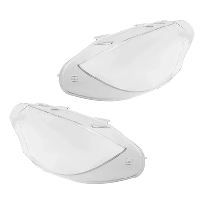 Clear Front Headlight Lens Cover for BMW X6 E71 (2008–2014) 63117271371 63117271372