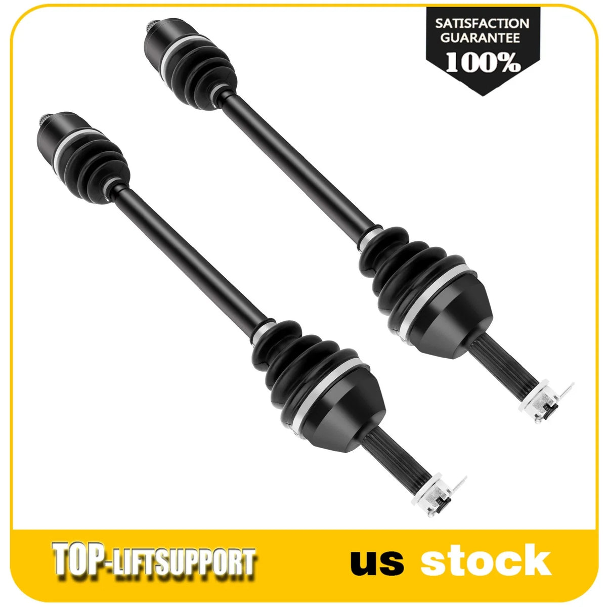 2X Front CV Axle Assembly for Polaris Ranger 500 700 XP (2005–2007)