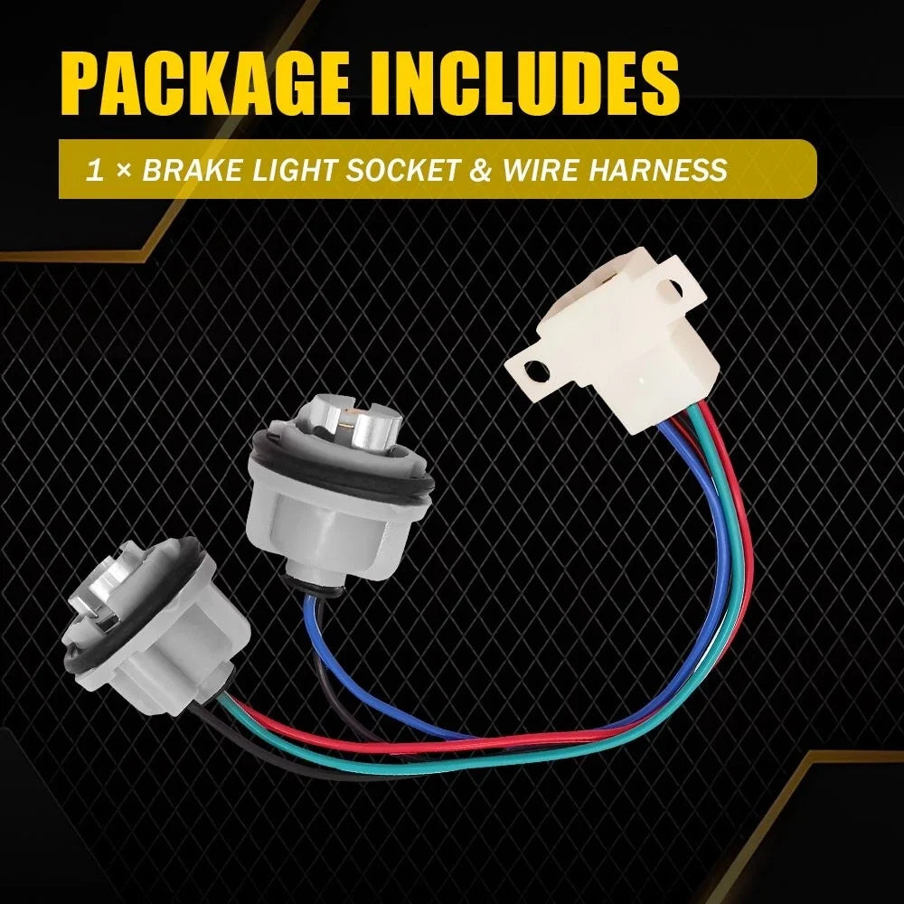 Brake Light Socket with Wiring Harness for Subaru Legacy Outback 2000-2004