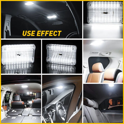 Universal 12V Dome Light with 36 LEDs - Set of 2 for Cars