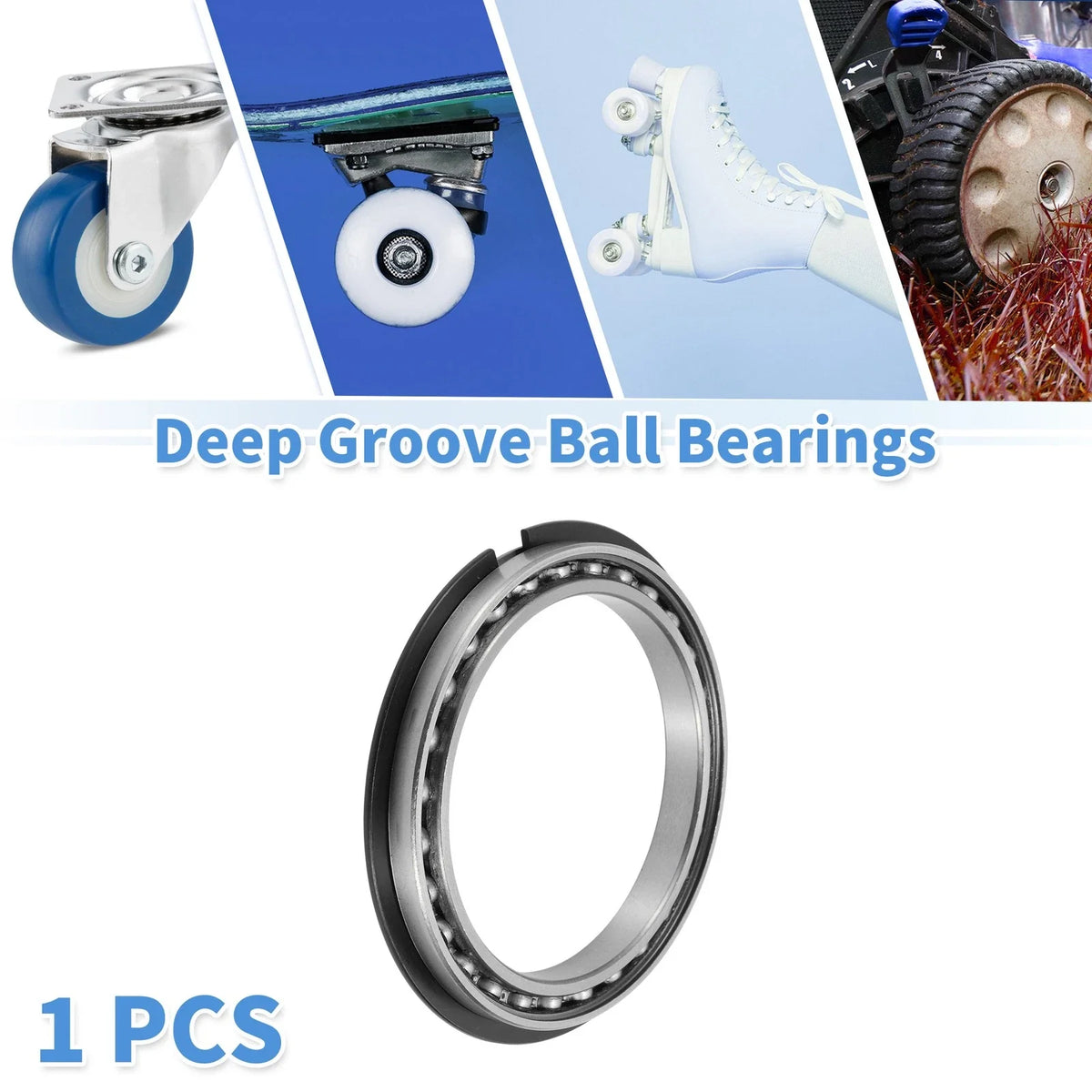 Deep Groove Ball Bearing 6819NR for Various Models (95x120x13mm)