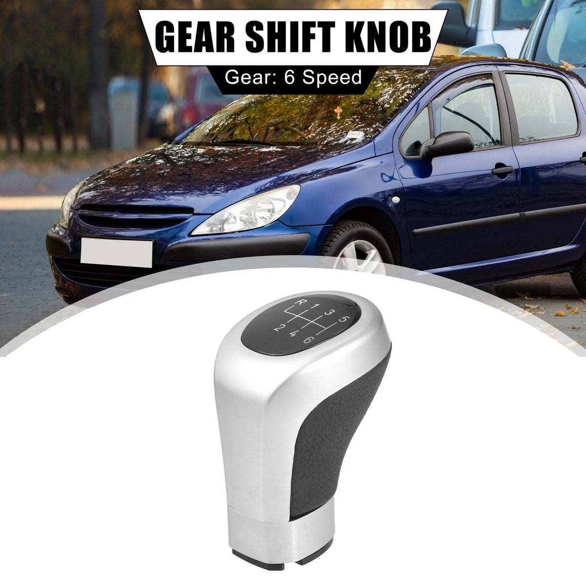 6 Speed Gear Shift Knob for BMW 1 3 Series E30 (1982–1994) 724117570682